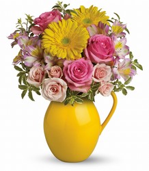  Sunny Day Pitcher Of Charm Cottage Florist Lakeland Fl 33813 Premium Flowers lakeland